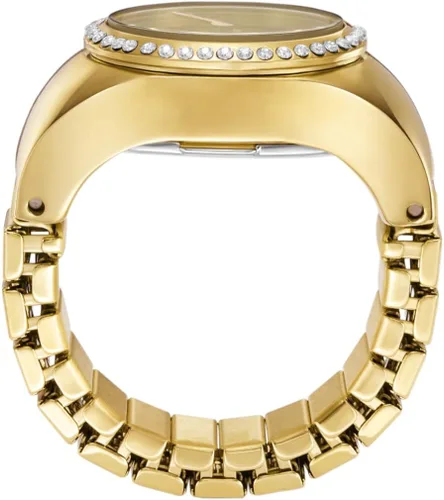 Vista 2 de Fossil Anillo de reloj para mujer con pantalla analógica de dos manecillas y banda de expansión de acero inoxidable