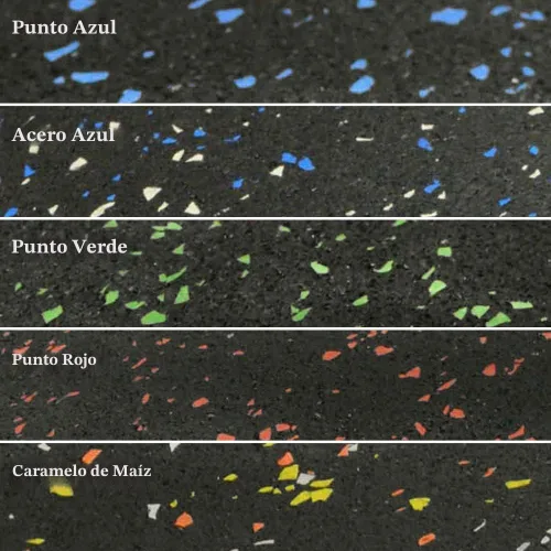 Vista 4 de Alfombrilla de Suelo Rubber Cal Elephant Bark Negro