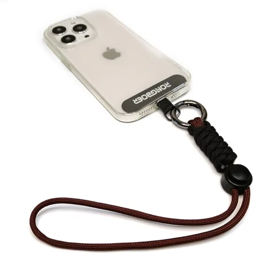 Vista 8 de Correa de muñeca para teléfono celular, pulsera para teléfono celular, cordón de muñeca para cámara, cordón de muñeca corto para llaves, cordón