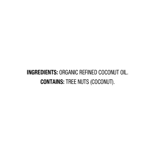 Vista 3 de Amazon Grocery, Aceite de coco orgánico refinado, 15 onzas líquidas (anteriormente Amazon Fresh, el embalaje puede variar)