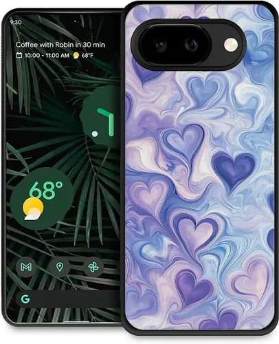 Vista 280 de Compatible con Google Pixel 4A 5G Mobile Case Creative Acrylic Back Panel Silicona Edge Case Slim Protección Especialmente para Google Pixel 4A 5G