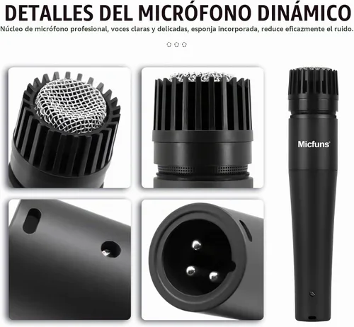 Vista 3 de M57 Vocal Dynamic Classic Style Micrófono