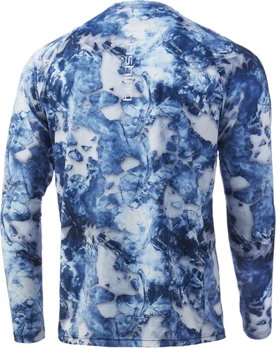 Vista 2 de HUK Men's Pursuit Vented Long Sleeve 30 UPF Fishing Shirt