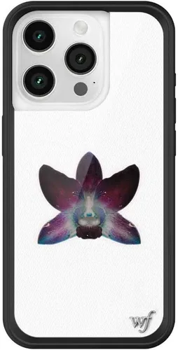 Vista 61 de Wildflower - Fundas compatibles con Apple iPhone 15 Pro Protector de goma negro, certificado de prueba de caída de 4 pies, propiedad de mujeres