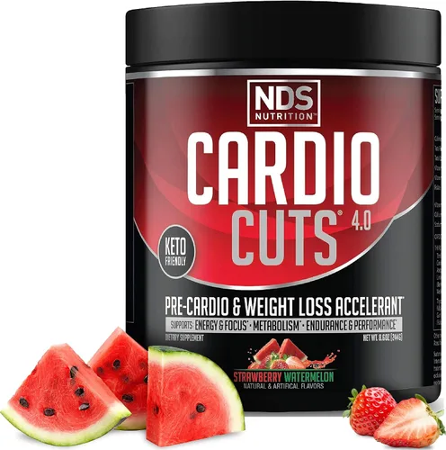 Vista 10 de NDS Nutrition Cardio Cuts 4.0 - Gusher de uva, 20 porciones (paquete de 1) Endurance, Performance & Metabolism Support Advanced Weight Loss