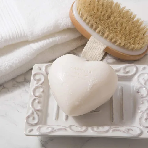 Vista 6 de Pre de Provence Jabón de regalo en forma de corazón, 7.05 oz, Camelia (6282)