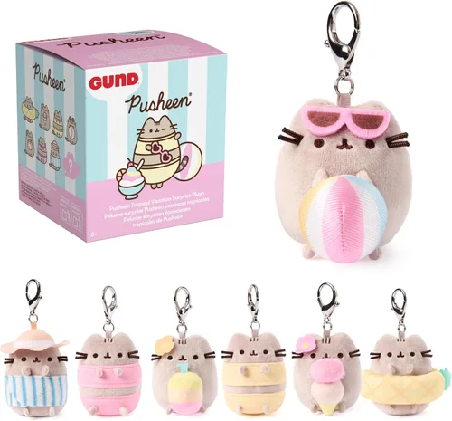 Vista 10 de GUND Pusheen Bento - Peluche con temática de comida sorpresa de 3 pulgadas
