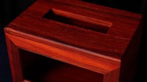 Vista 3 de blue-ther Predicción Caja de madera mágica para magos profesionales trucos cuánticos Billet Box Trucos de magia Escenario Magic Prop