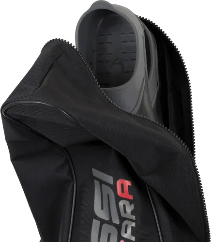 Vista 4 de Cressi Bolsa espaciosa para aletas de buceo Material resistente fuerte Bolsillo frontal Correa de hombro ajustable Cierre de cremallera