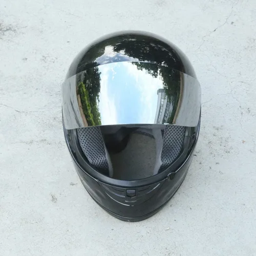 Vista 7 de TCMT - Casco para adultos, negro brillante, de cara completa, para calle, bicicleta de tierra, ATV, motocicleta todoterreno, motocross, aprobado por