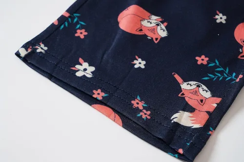 Vista 6 de Vopmocld Conjuntos de pijama de algodón de manga larga para niñas jóvenes, ropa de dormir y camisas