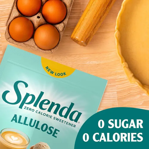 Vista 4 de Edulcorante ESPLENDA Allulose, a base de plantas, cero calorías, para hacer pasteles y bebidas, en una bolsa de cierre hermético