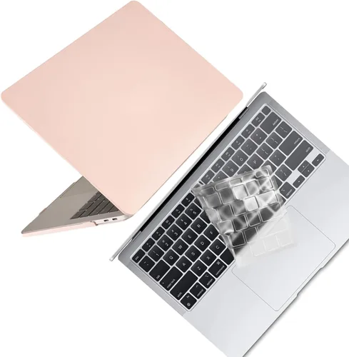 Vista 17 de Funda protectora de plástico para MacBook Air de 11 pulgadas 2015-2010 modelo A1465 A1370, funda protectora de plástico para portátil y cubierta