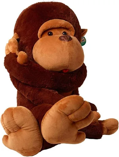 Vista 7 de YunNasi Mono de peluche grande, mono gigante de peluche, gorila grande, regalo para niños y novias (31.5 pulgadas)