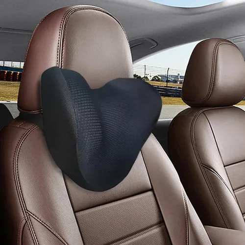 Vista 14 de Almohada súper cómoda para reposacabezas de automóvil, ajuste universal para el cuello del coche para conducir Car Pillows with 100% Memory Foam