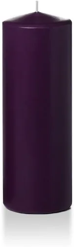Vista 58 de yummi Caja de 12 velas redondas blancas de 3" x 4