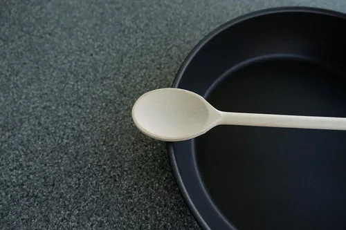 Vista 6 de Cucharas de madera de 14 pulgadas de largo para cocinar, cucharas ovaladas de madera para hornear, cocinar, revolver, cucharas de salsa hechas