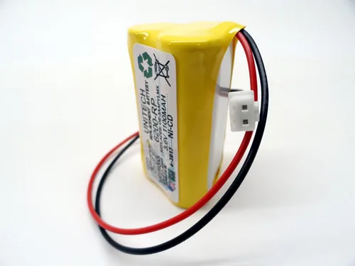 Vista 5 de Reemplazo de batería de 3 piezas UNITECH 6200RP, 3.6V NICAD