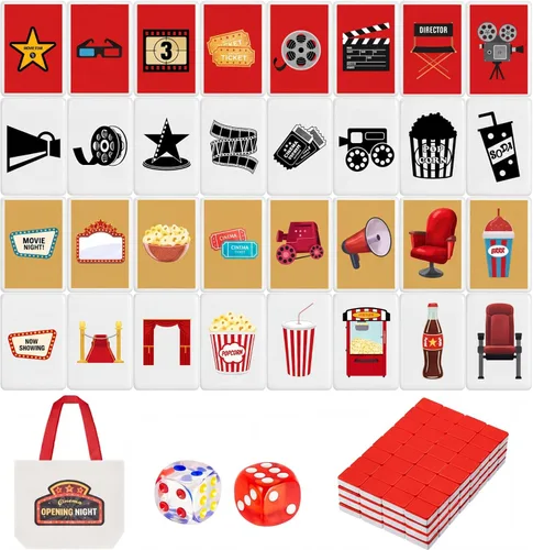 Vista 17 de Hollowfly 2 Jugadores Mahjong Bloque Set Animales