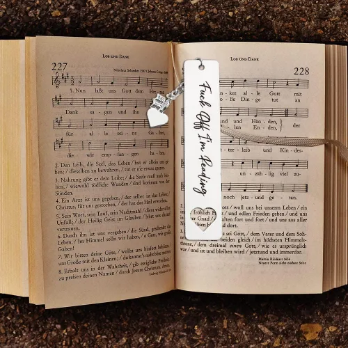 Vista 2 de Divertido regalo de marcapáginas para mujeres, hija, hijo, familia, escritores, amantes de los libros, lindo marcapáginas para mujeres, hombres
