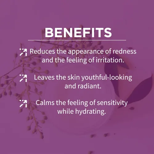 Vista 3 de Alchimie Forever Kantic Crema calmante Hidratante facial de peso medio que calma el enrojecimiento y la irritación con ricos antioxidantes