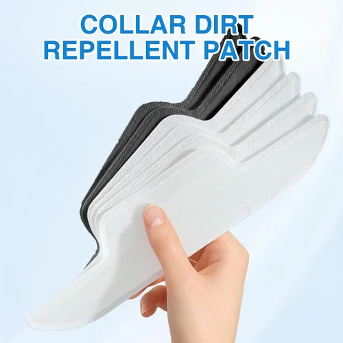 Vista 7 de 60 protectores de cuello para camisas de hombre, protector de camisa desechable, adhesivo contra el sudor