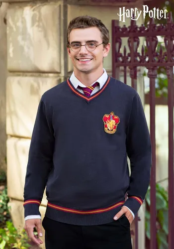 Vista 2 de Suéter de uniforme de Harry Potter Gryffindor para adultos