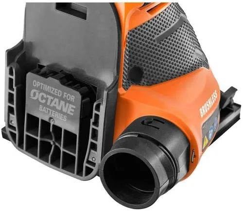 Vista 3 de Lijadora inalámbrica OCTANE de 18 voltios sin escobillas de 3 velocidades de 1/4 hojas