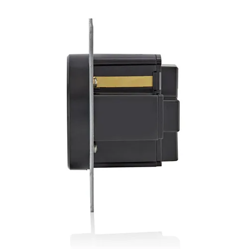 Vista 3 de Leviton Receptáculo/salida de carga EV de 50 amperios, resistente, 1450R, negro