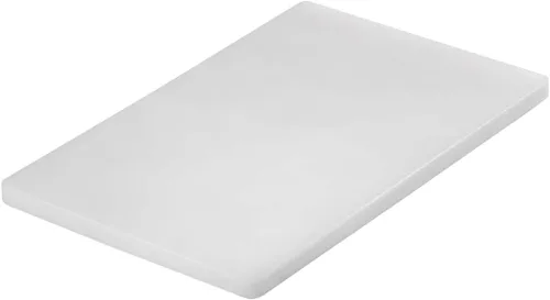 Vista 8 de CAC China CBPH-0610W Tabla de cortar blanca PE 10 "x 6