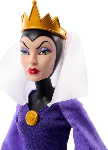 Vista 2 de Mattel Juguetes de Princesas Disney, Pack Múltiple de Villanas con Muñecas de Moda de la Reina Malvada, Cruella de Vil y Yzma, Colección