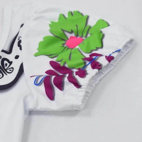 Vista 6 de VINGSEYY - Vestido de Isabela para niñas disfraz de princesa dibujos animados Mirabel con bolsa