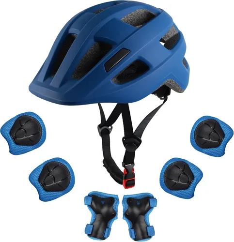 Vista 13 de Casco de bicicleta para niños de 1 a 8 años, cascos ajustables para niños y niñas, casco ligero para niños, ciclismo, scooter, deportivo, 18.9-21.3