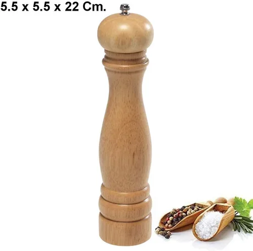 Vista 3 de Kesper Molinillo de pimienta, madera, marrón, 8.7 in