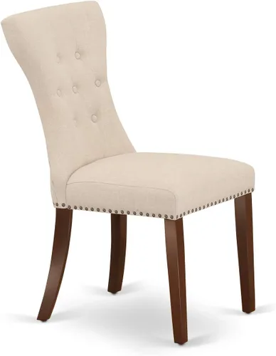 Vista 7 de East West Furniture NFGA5-MAH-32 Juego de comedor