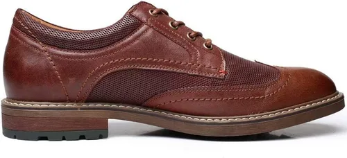Vista 5 de Zapatos de vestir Oxford casuales con cordones para hombre