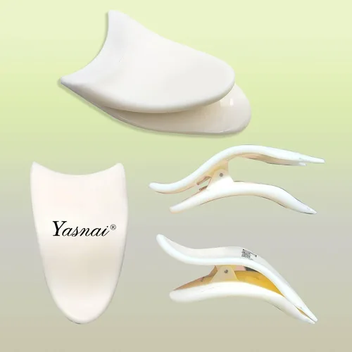 Vista 6 de Herramienta aplicadora de pestañas, 2 clips de pestañas, herramienta aplicadora de pestañas postizas Easy to Apply False Eyelashes, Lash Buddy
