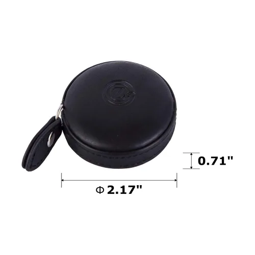 Vista 3 de Cinta métrica para costura, tela médica para el cuerpo, sastre, manualidades, dieta, cinta métrica de 60 pulgadas/1.5M de doble cara retráctil con 1