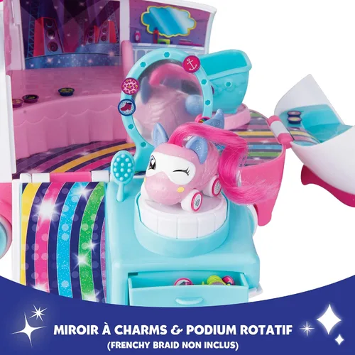 Vista 4 de Ritzy Rollerz Toy Cars with Surprise Charms, Dance n Dazzle Spa Playset with Tori Tada