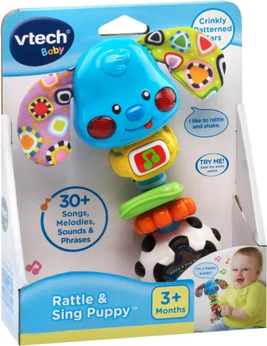 Vista 7 de Cachorro sonajero para bebés que canta, de VTech