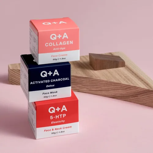 Vista 9 de Q+A Crema facial de colágeno (1.76 onzas), cuidado facial natural antienvejecimiento con colágeno alimentado por plantas, manteca de karité