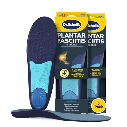 Vista 12 de Plantillas ortopédicas Dr. Scholl's para alivio de fascitis plantar para mujeres - La única plantilla comprobada que detiene el regreso