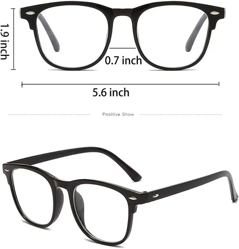 Vista 2 de Gafas de miopía para la distancia Mujeres Hombres Gafas de miopía cerca de las gafas de miopía hipermetropía para conducir Lentes