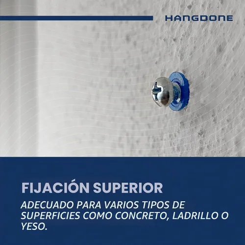 Vista 6 de Anclajes de pared acanalados #10-#12 de 1-1/4 pulgadas con tornillos, paquete de 100, azul, anclaje de plástico para paneles de yeso/hormigón