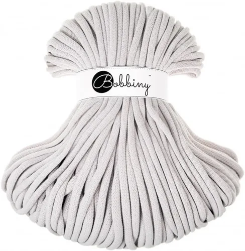 Vista 26 de Bobbiny - Cordón trenzado de macramé jumbo de 9 mm (color aloe), 108 yardas/330 pies