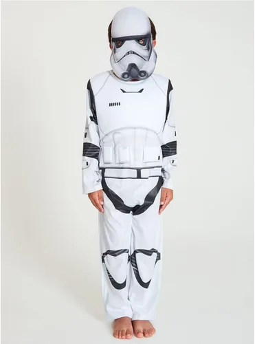 Vista 5 de Hqroidd Disfraz de tormenta máscara de soldado para niños conjunto completo de casco imperio juego de rol accesorios de Halloween