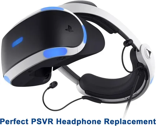 Vista 3 de ALIENERGY Auriculares estéreo de repuesto para auriculares Playstation VR PSVR versión 2 CUH-ZVR2 en PS4PS5