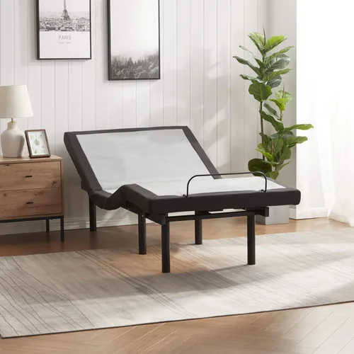 Vista 13 de Nestl Marco de Cama Ajustable, Marco de Cama de Masaje Ajustable de Espacio Cero, Base de Cama Ajustable con Masaje de Cabeza y Pies, Control Remoto