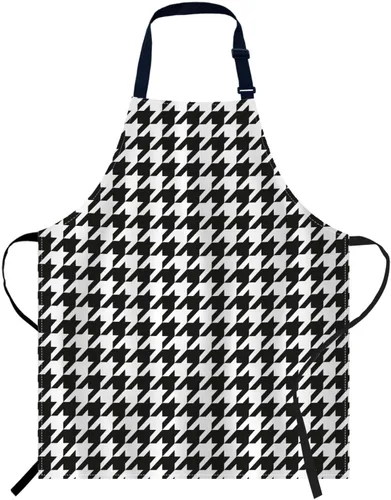 Vista 16 de oFloral Delantal de campo de fútbol americano y pelota, unisex, ajustable, delantal de chef de cocina, delantal para mujeres y hombres para cocina