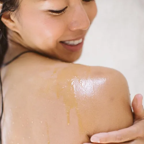 Vista 6 de Osmia Skincare - Aceite natural nocturno para el cuerpo, semillas de borraja, kukui, aceites de lavanda, nutre, calma, fortifica, belleza limpia